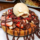 Foto de Waffle de Fruta