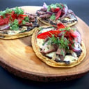 Foto de Sopes de arrachera o chorizo