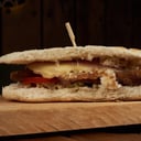 Foto de S. Milanesa de carne completo.