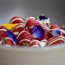 Foto de Fresas asadas con crema