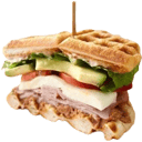 Foto de Waffle de Pavo