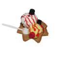 Foto de Canasta de dos bolas de helado