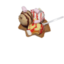 Foto de Canasta de tres bolas de helado