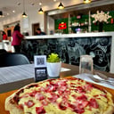 Foto de Pizza jamón y queso