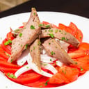 Foto de Ventresca con tomate