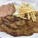 Foto de Milanesa con papas fritas