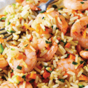 Foto de Arroz chaufan camarones