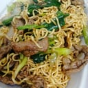 Foto de Chaumin carne Mongolia o pollo mongoliano
