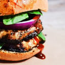 Foto de HAMBURGUESA VEGETARIANA
