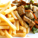 Foto de CHAPSUI DE CARNE. CON PAPAS FRITAS