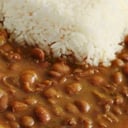Foto de Arroz con menestra de frejol canario