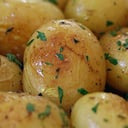 Foto de Porción de papas chauchas