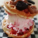 Foto de WAFFLES CON HELADO