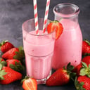 Foto de Fresa con leche - 1 litro / Strawberry with milk - 1 Liter