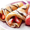 Foto de Fruit or Ham & Cheese Crepes