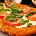 Foto de suprema a la pizza con papas españolas