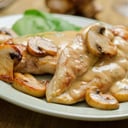 Foto de  Chicken breast with mushroom cream