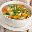 Foto de Sopa de verduras / Vegetable soup