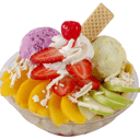 Foto de ensalada junior, tropical, especial