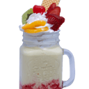 Foto de malteada fruit