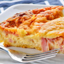 Foto de Tarta Casera de Jamón y Queso (Porción)