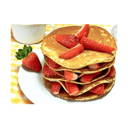Foto de Hot Cake with stawberries
