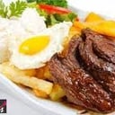 Foto de Bistec a lo pobre