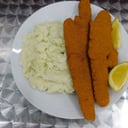 Foto de Postas de Pescado con Guarnición