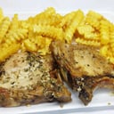 Foto de Costillas de Cerdo con Guarnición