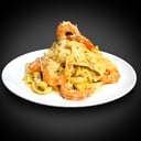 Foto de Fetuccini con camarones