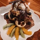 Foto de Waffles Con Helados 