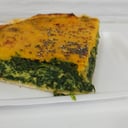Foto de Porción de Tarta de Espinaca y calabaza