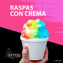 Foto de Raspas con crema