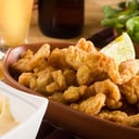Foto de Chicharrón de pollo con papas nativas