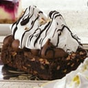 Foto de Brownie con dulce de leche y merengue 