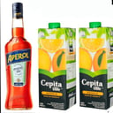 Foto de APEROL 750CC + 2 CEPITA NARANJA 1Lt