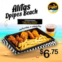 Foto de Alitas / 5 p. Dpipos Beach (Naturales o picantes)