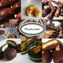 Foto de Chocolate con leche y frutos secos x 250 grs.