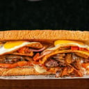 Foto de Cándido Lasala con papas