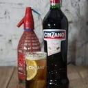 Foto de Vermouth Cinzano Rosso + soda