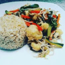 Foto de Chapsui verdura Con arroz chaufan