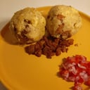 Foto de Bolon de verde con chicharon 