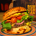 Foto de Black Bean Burger (VEGETARIANA)