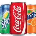 Foto de lata coca cola , fanta , spray 