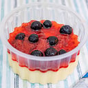 Foto de Pannacota con frutos rojos
