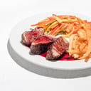 Foto de Solomito en Reduccion de Vino Tinto -- wine's sirloin