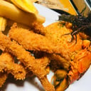 Foto de Chicharrón + arroz con mariscos