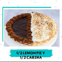 Foto de MEDIO LEMON PIE Y MEDIA BOMBON