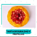 Foto de TARTA DE DURAZNO Y FRUTILLAS