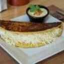 Foto de Cachapa de Queso Llanero rallado